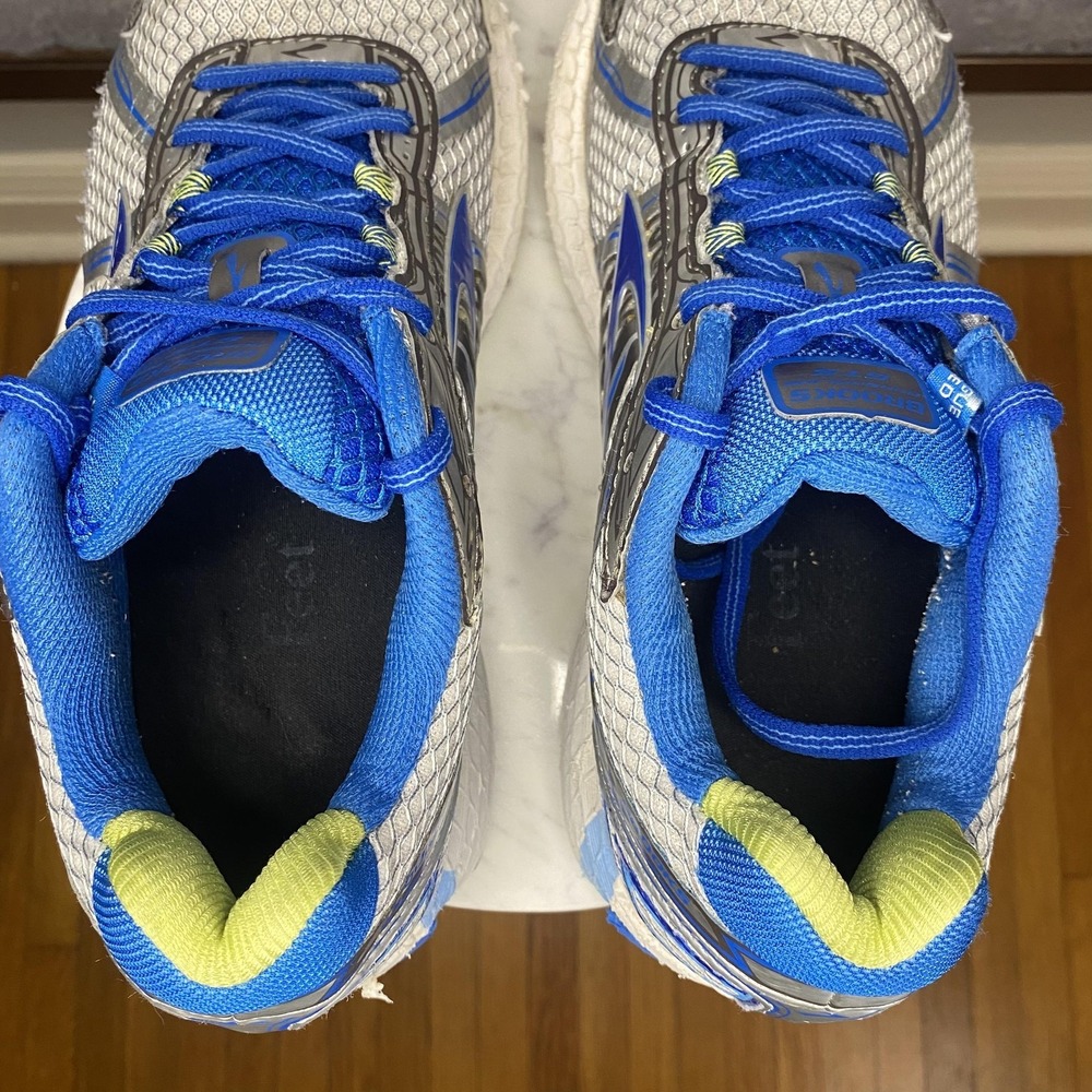 Brooks Adrenaline GTS Shoes Womens Size 9.5 Blue Running Athletic Road Sneakers - Picture 8 of 12